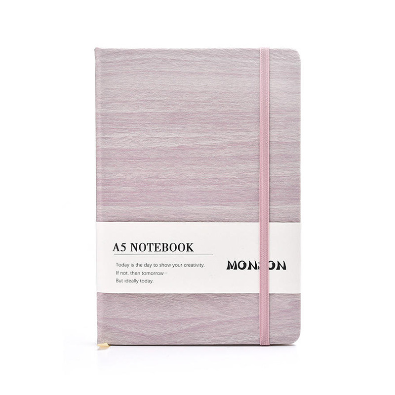 Natural Wood Journal Hardcover Writing Ruled Notebook