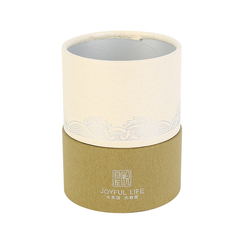 Biodegradable Cylinder Kraft Paper Packaging Tube with Logo