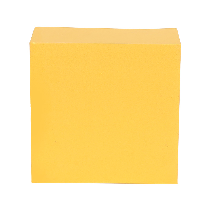 Yellow Cardboard Gift Packaging Magnetic Folding Box