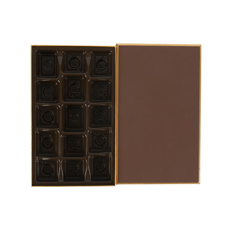 Elegant Grid Chocolate Gift Packing Box for Wedding Party