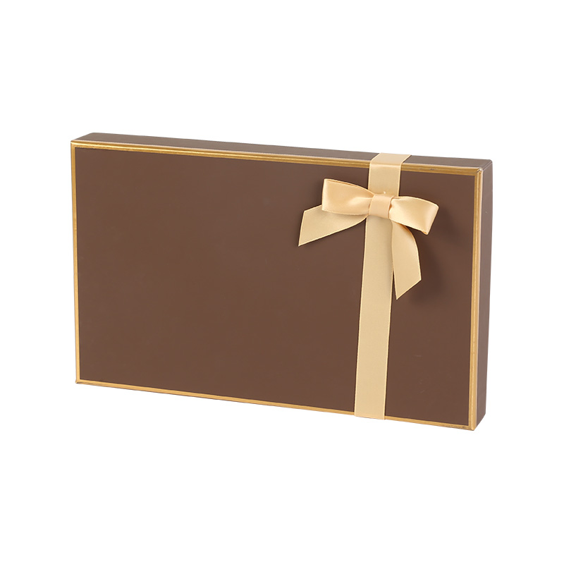 Elegant Grid Chocolate Gift Packing Box for Wedding Party