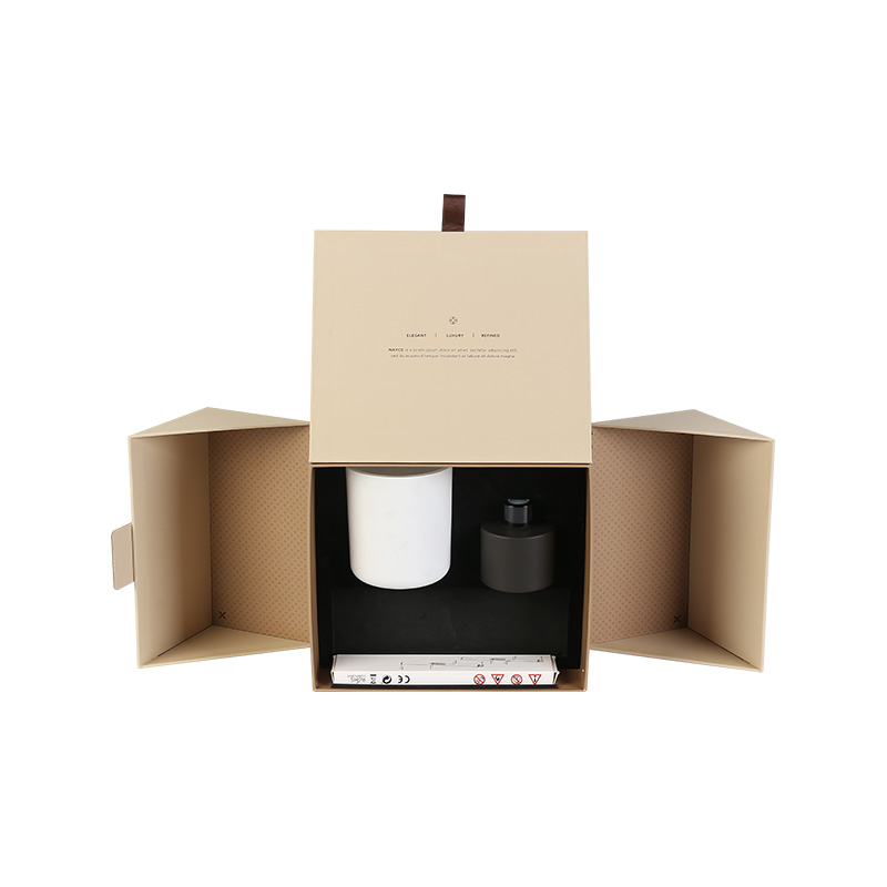 Cardboard Magnetic Double Door Gift Packaging Box