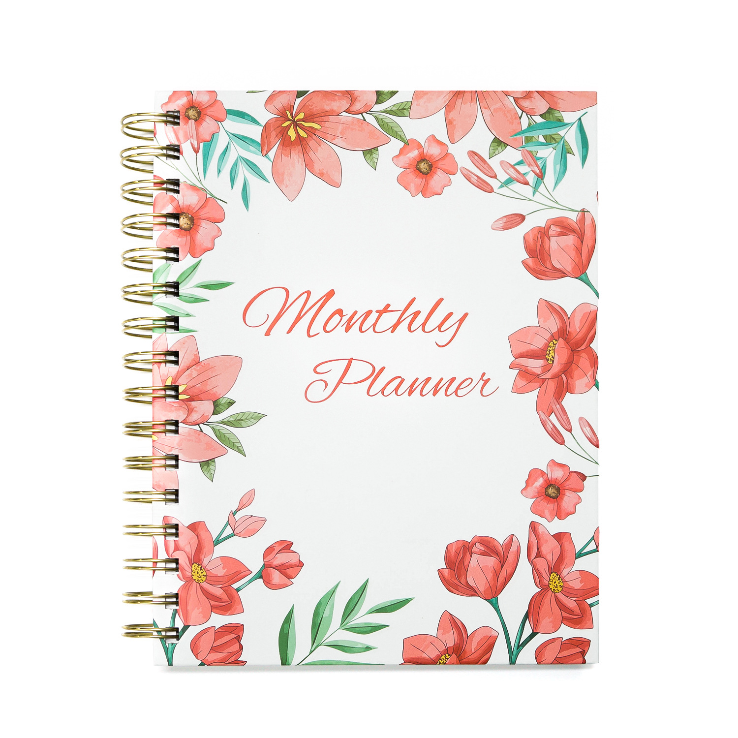 A5 Monthly Calendar Planner Journal Schedule Notebook