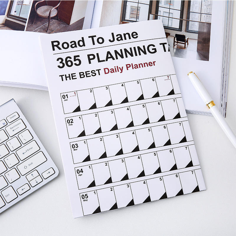 Hanging DIY Simple Daily Schedule Planner Sheet Calendar